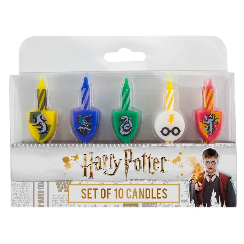 Pack 10 velas de Cumpleaños - Harry Potter