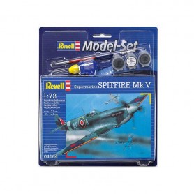 Model Set Avión Spitfire Mk V escala 1:72