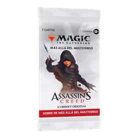 Sobre de Más allá de Multiverso de Magic: The Gathering — Assassin’s Creed