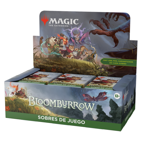 Caja de sobres de juego de Bloomburrow (Español)