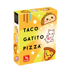 Taco, gatito, pizza