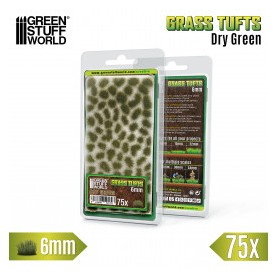 Matas Cesped - Tufts - 6 mm - Verde Seco