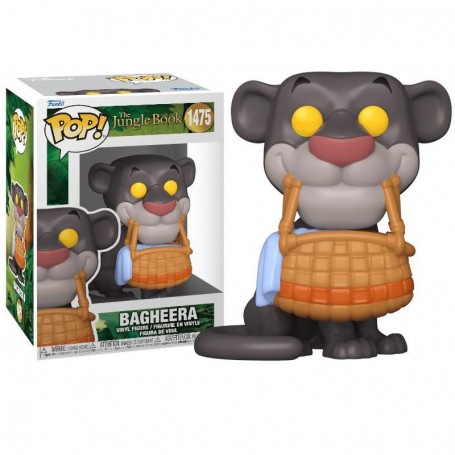 El libro de la selva POP! Disney Vinyl Figura Bagheera w/basket 9 cm 1475