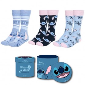 Set 3 calcetines Stitch Disney adulto