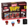 Deadpool Pack de 4 Figuras Bitty POP! Vinyl Bathtime 2,5 cm