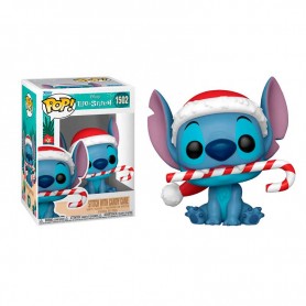 Disney Figura POP! Vinyl Holiday Stitch w/CC 9 cm 1502