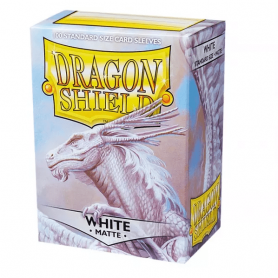 Fundas Standard Matte Blanco (100 fundas) Dragon Shield