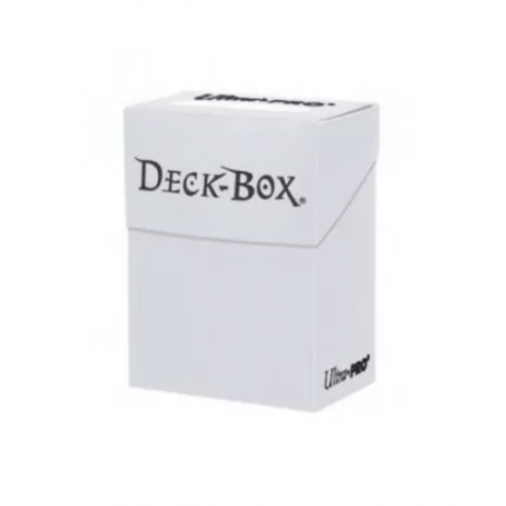 Caja de mazo Deck Box Solid Blanco Ultra Pro