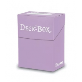 Caja de mazo Deck Box Solid Lila Ultra Pro