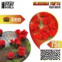 Matas con Flor - Tufts - 6mm - Flores Rojas