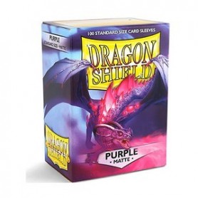 Dragon Shield Fundas Standar Purple Matte 100ud