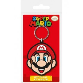 Super Mario Llavero caucho Mario 6 cm